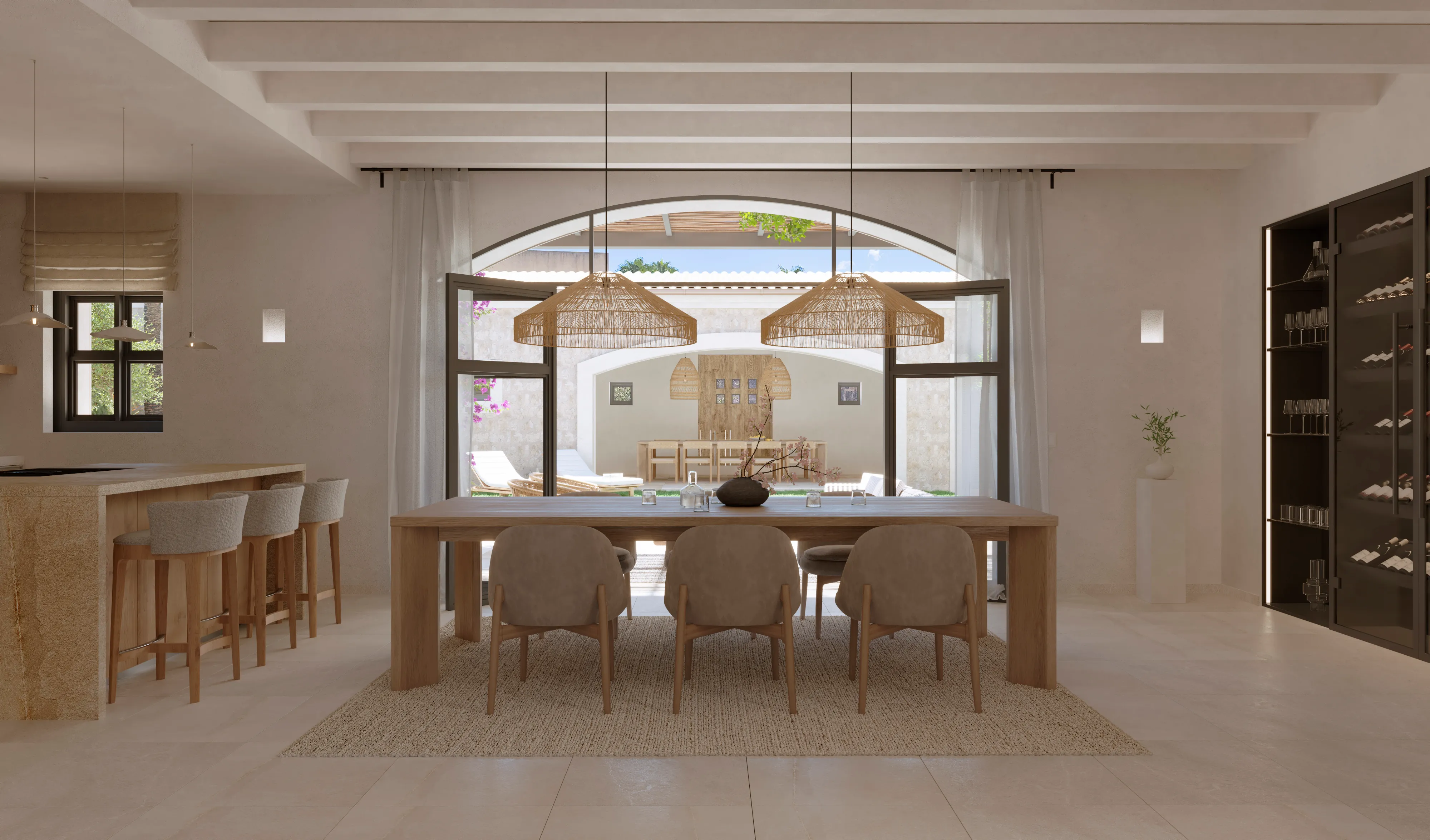 Nowo wybudowany dom w stylu śródziemnomorskim-2