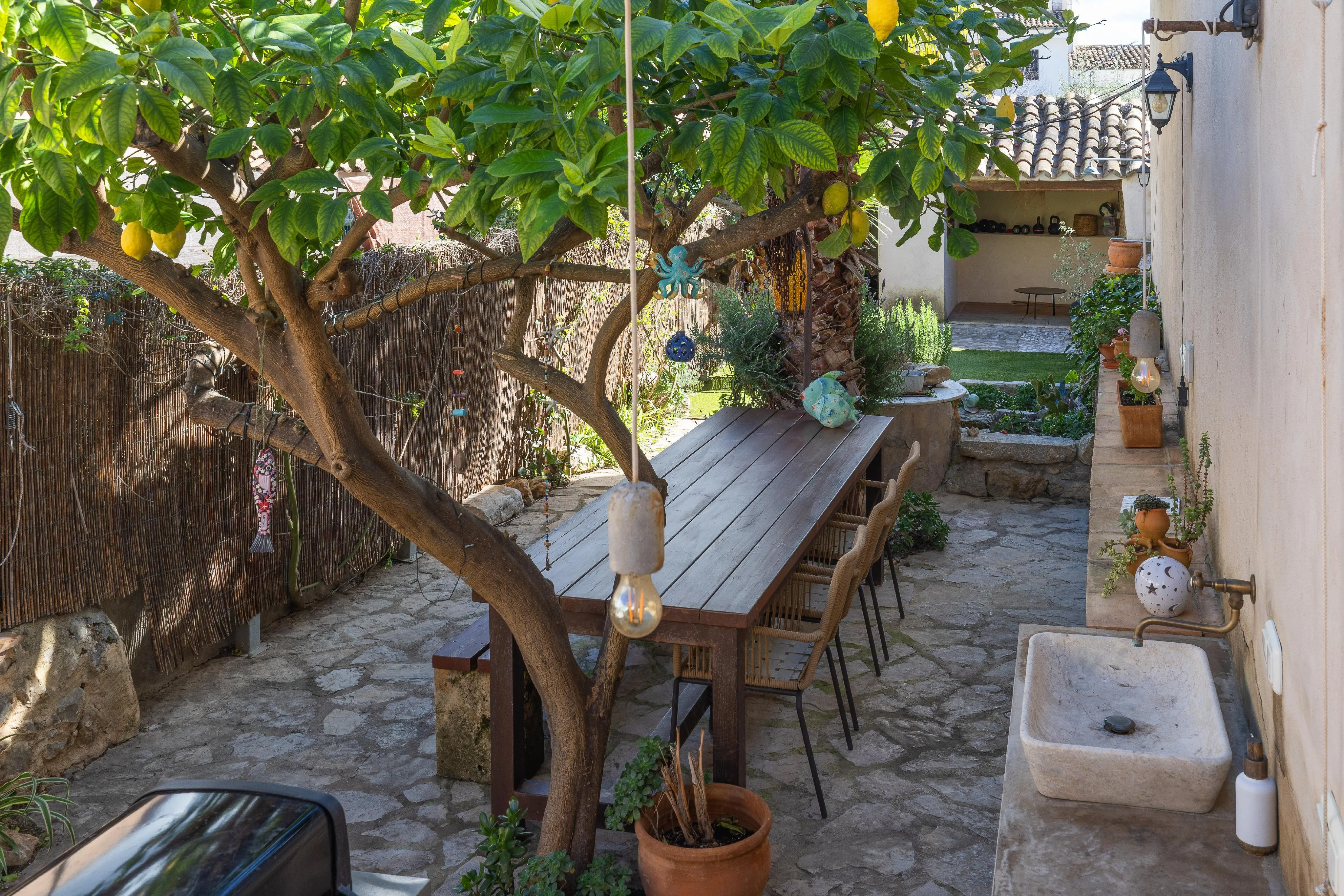 Charmant, gerenoveerd dorpshuis met tuin in Alaró-7