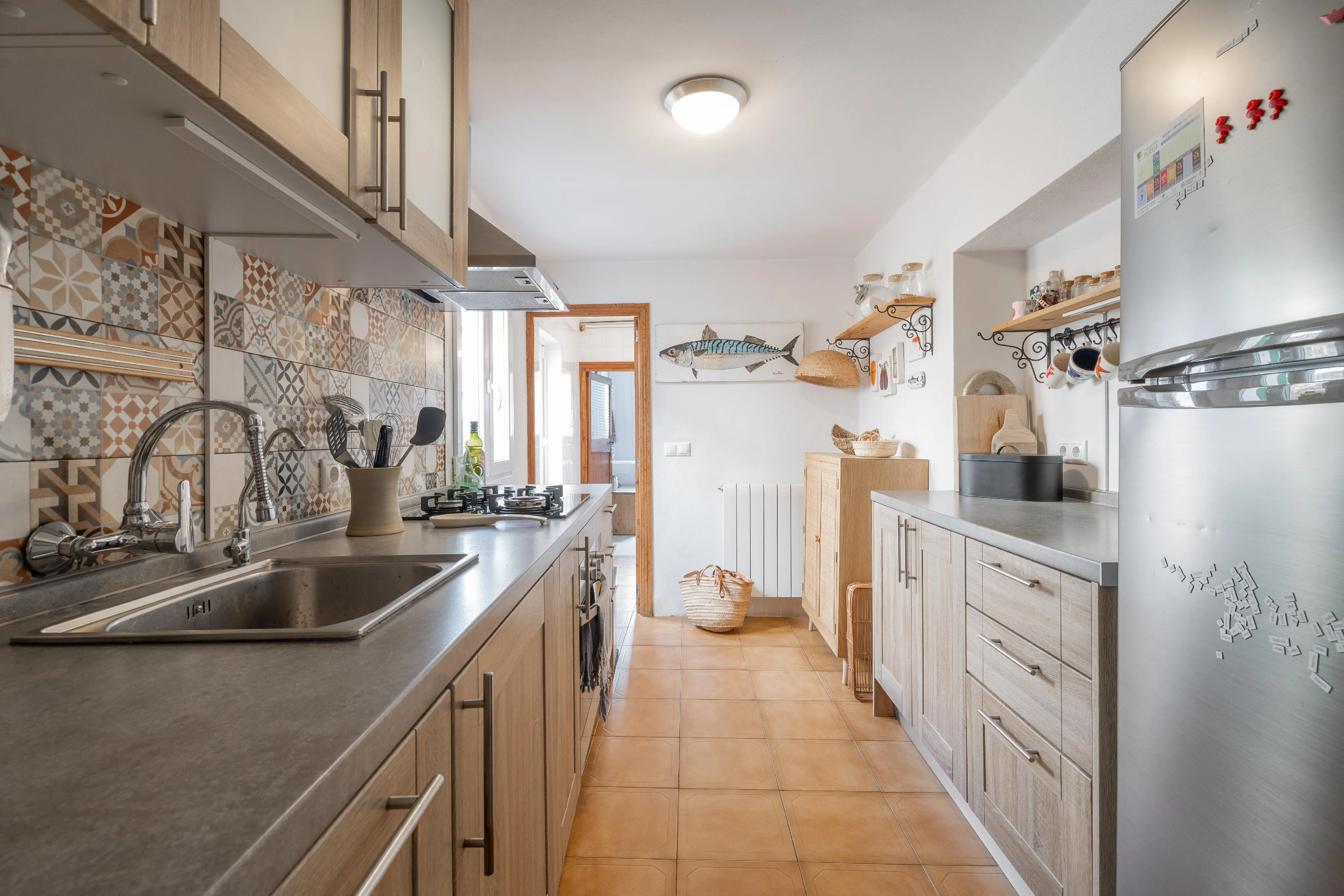 Encantadora casa de pueblo renovada con jardín en Alaró-6