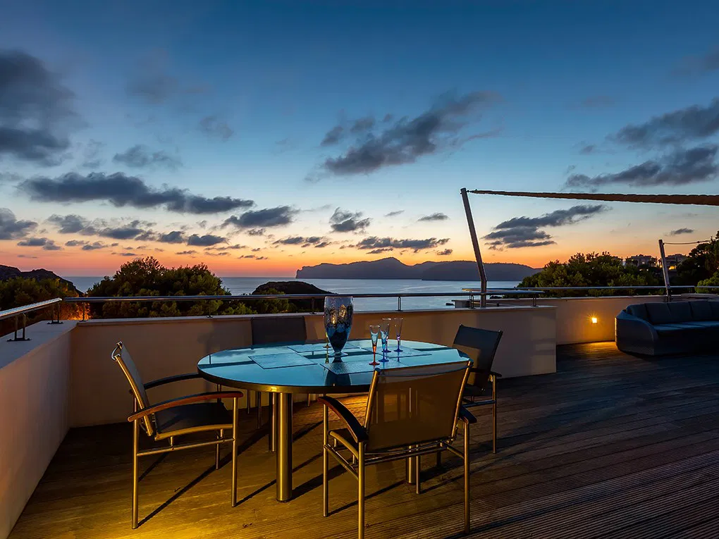 Elegant Summer villa with views to the Malgrats Islands-22