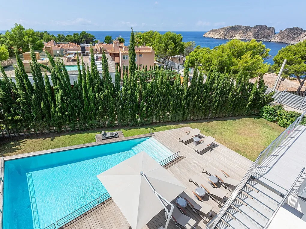 Elegante villa de Verano con vistas a las Islas Malgrats-18