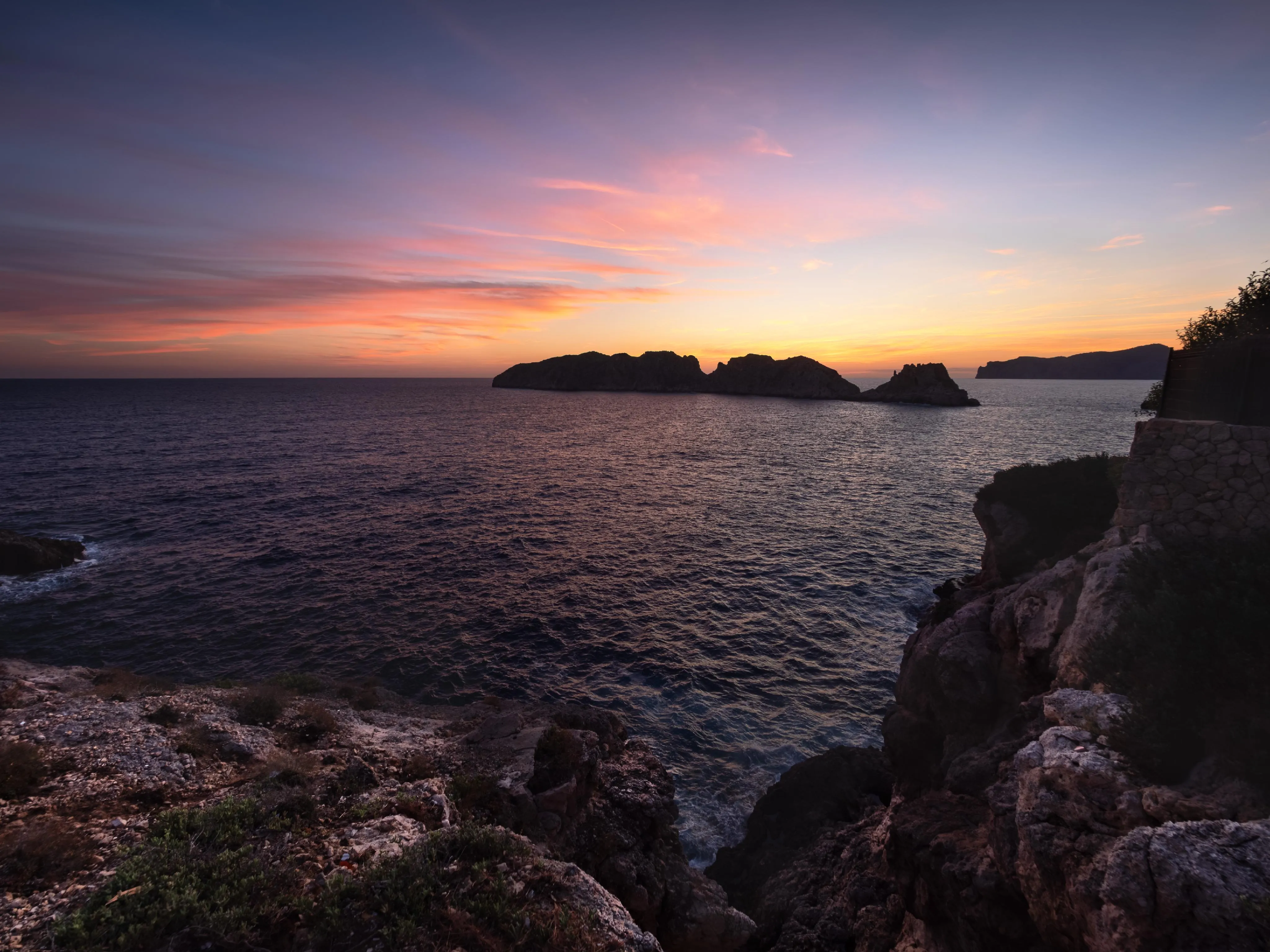 Elegante sommervilla mit blick auf die Malgrats-Inseln-27