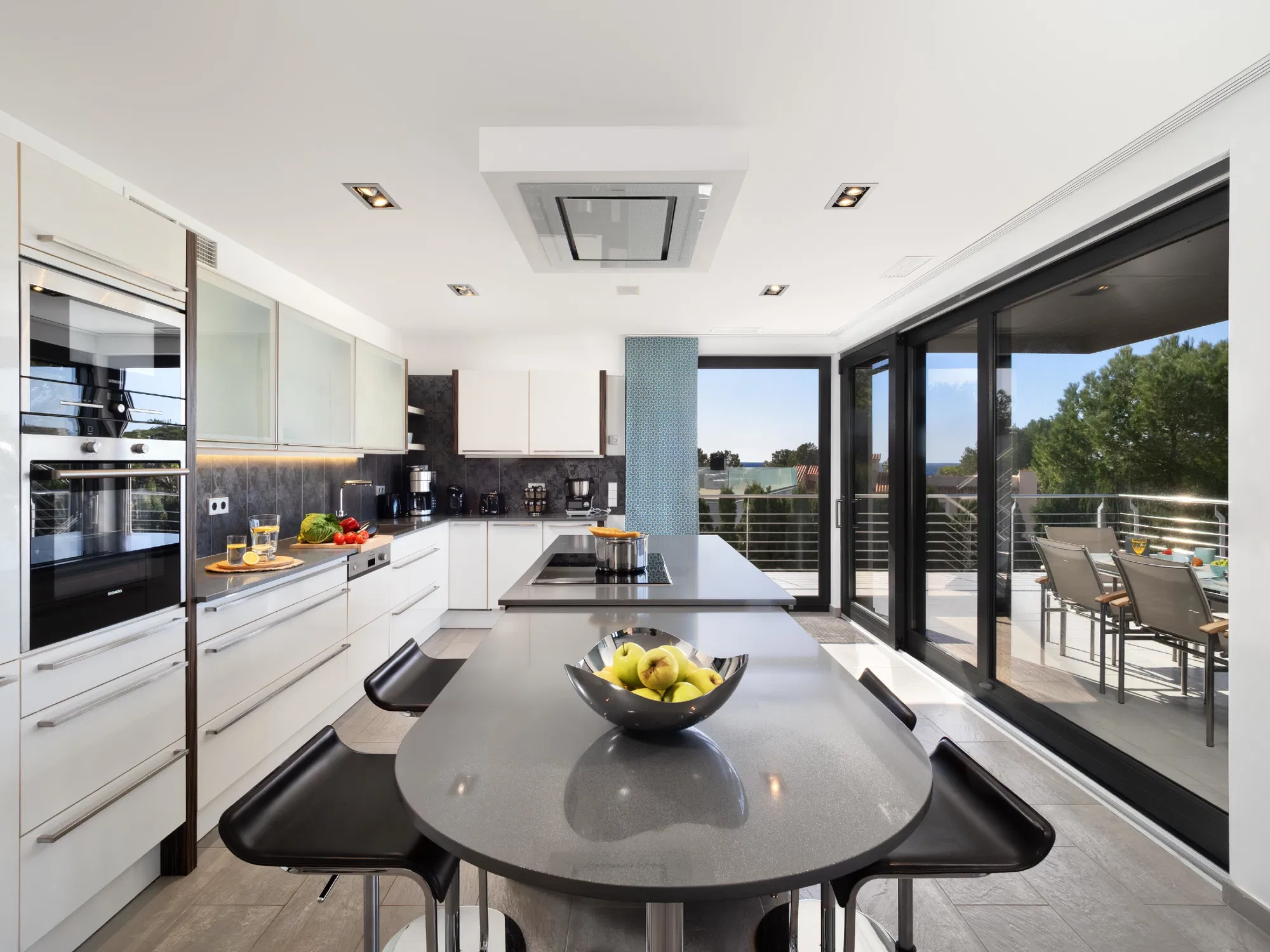 Elegant Summer villa with views to the Malgrats Islands-6