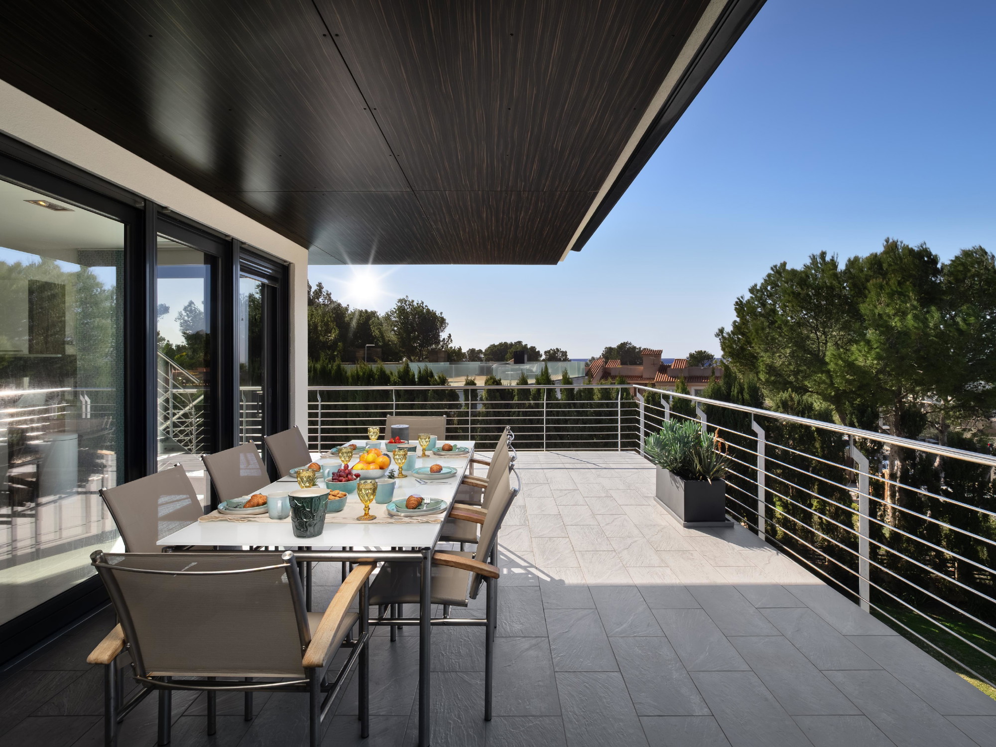 Elegant Summer villa with views to the Malgrats Islands-7