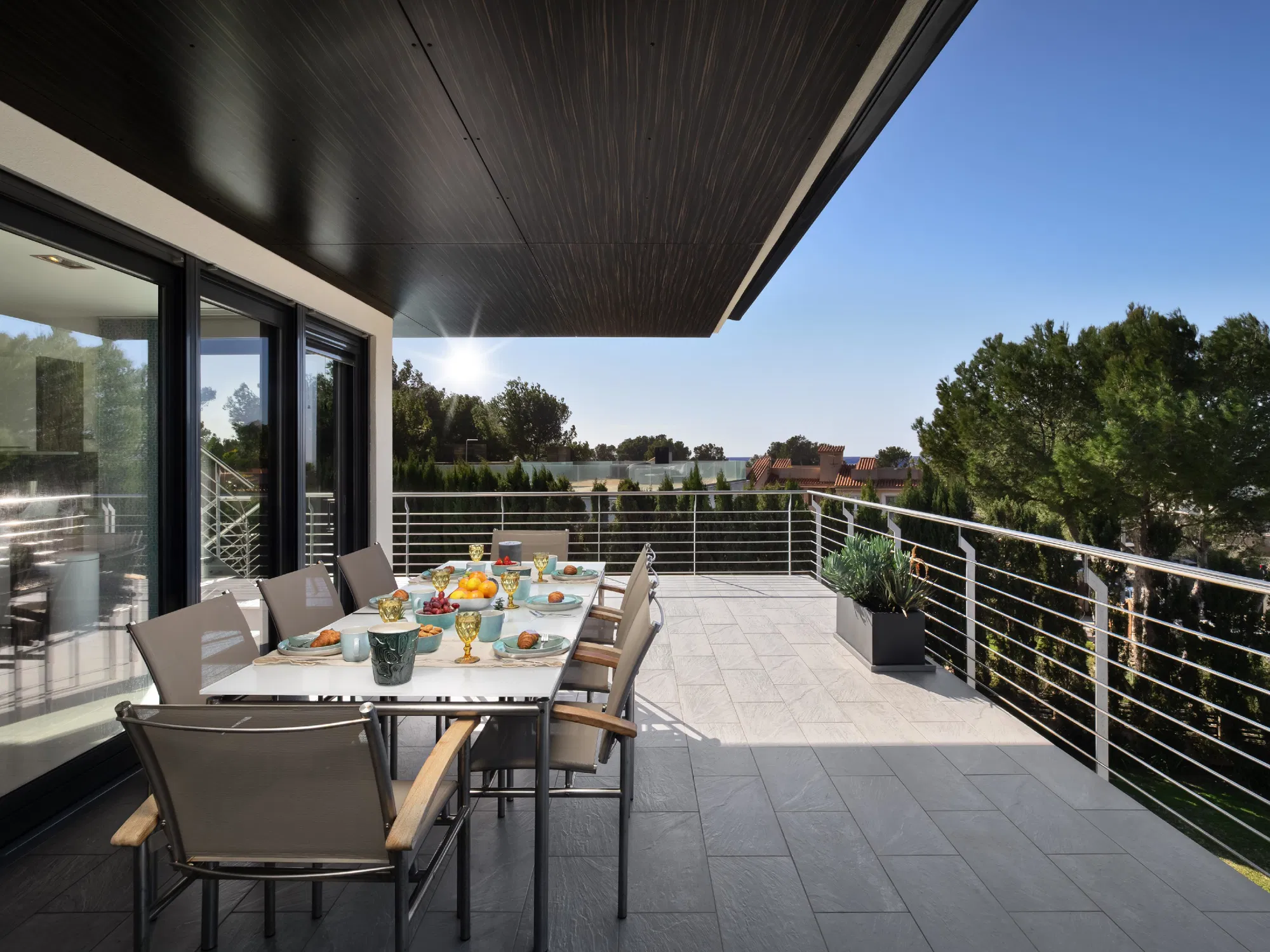Elegant Summer villa with views to the Malgrats Islands-7
