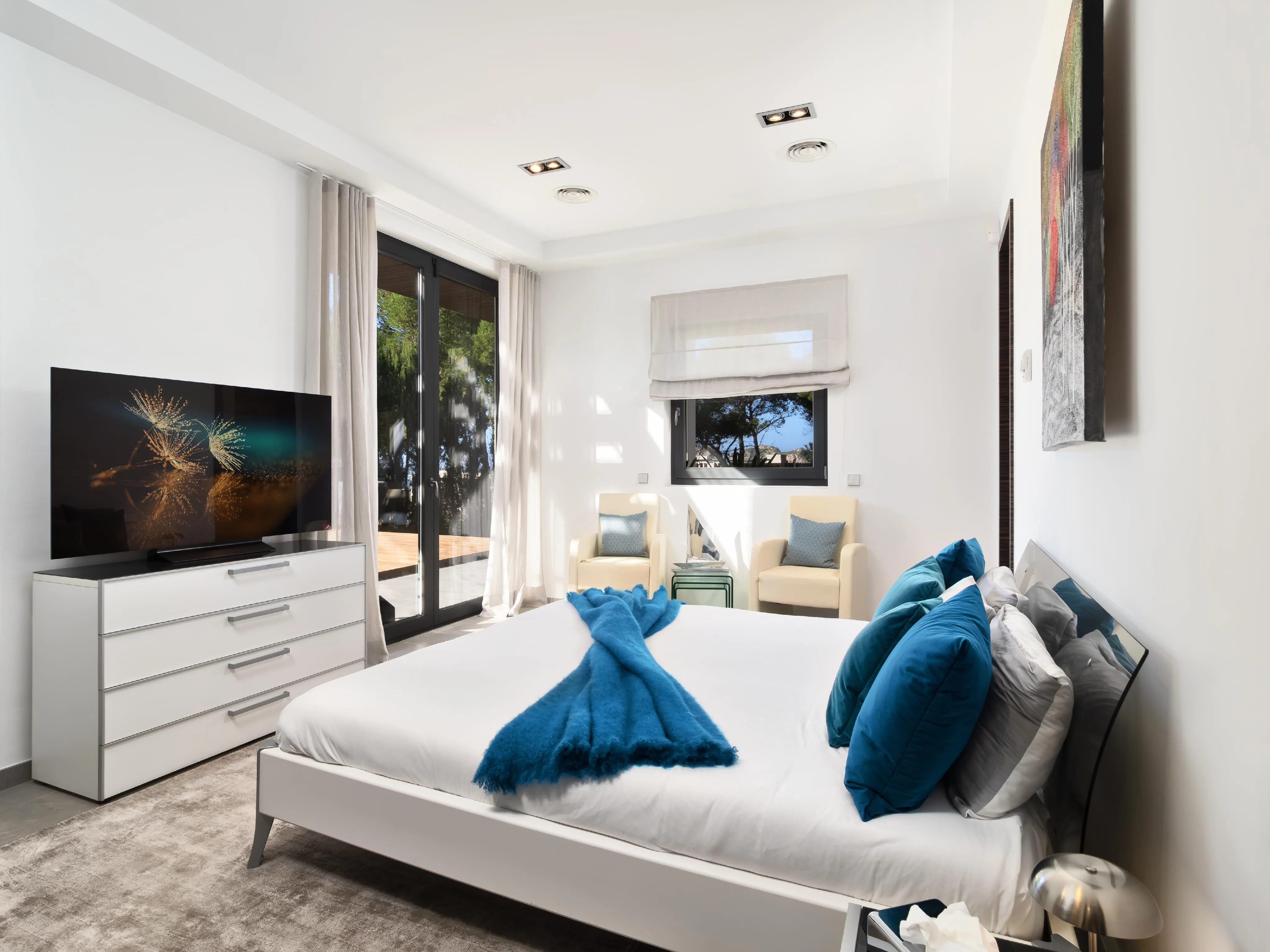 Elegante villa de Verano con vistas a las Islas Malgrats-10