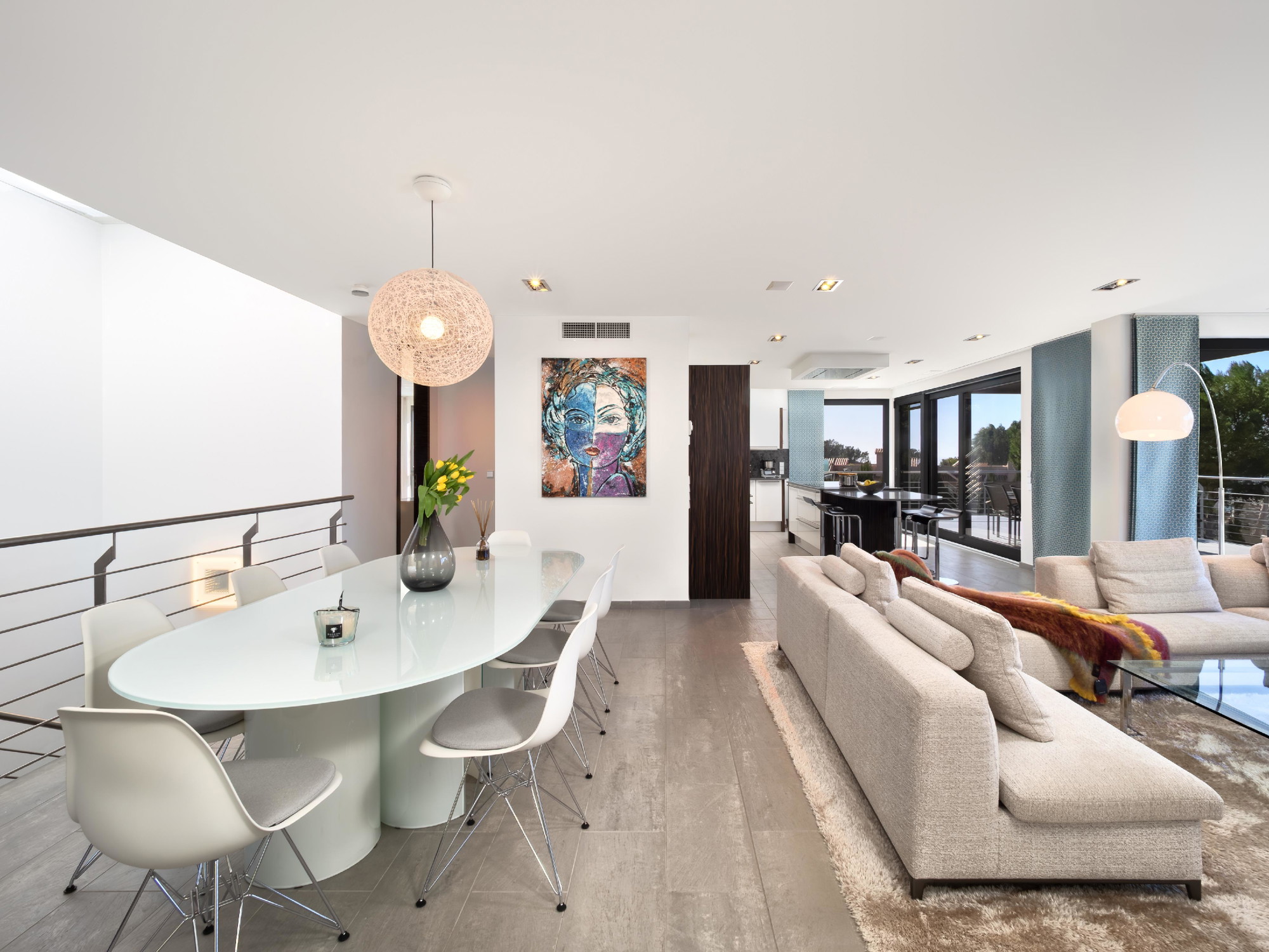 Elegant Summer villa with views to the Malgrats Islands-14
