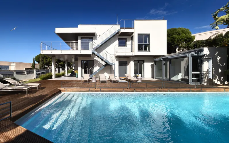 Elegant Summer villa with views to the Malgrats Islands