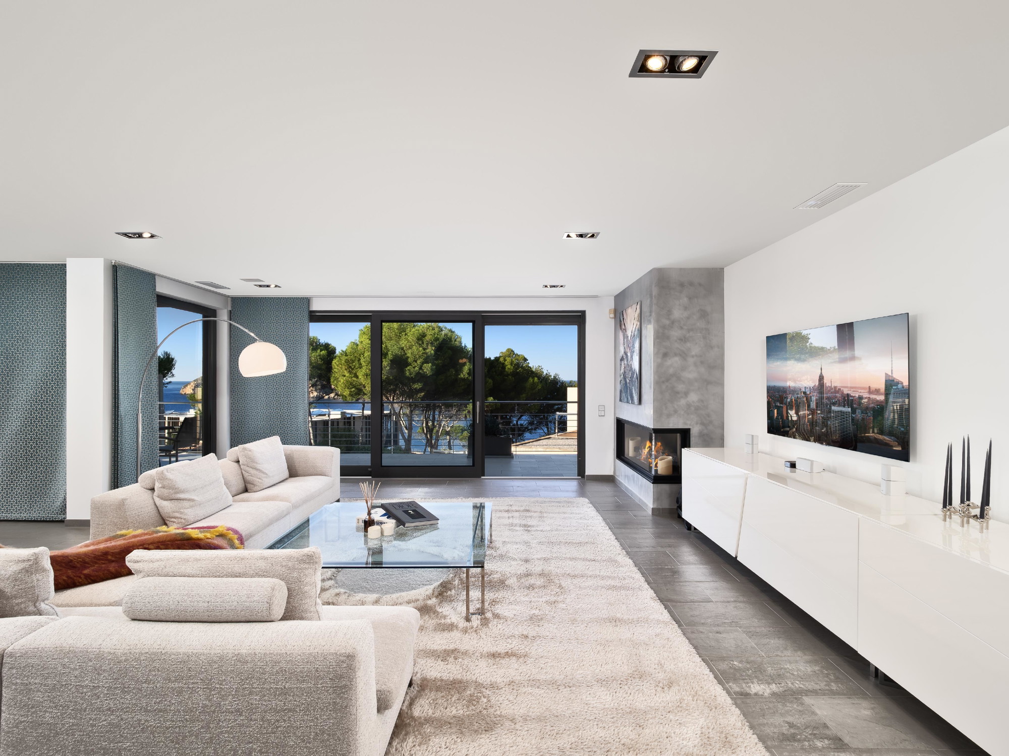 Elegant Summer villa with views to the Malgrats Islands-13