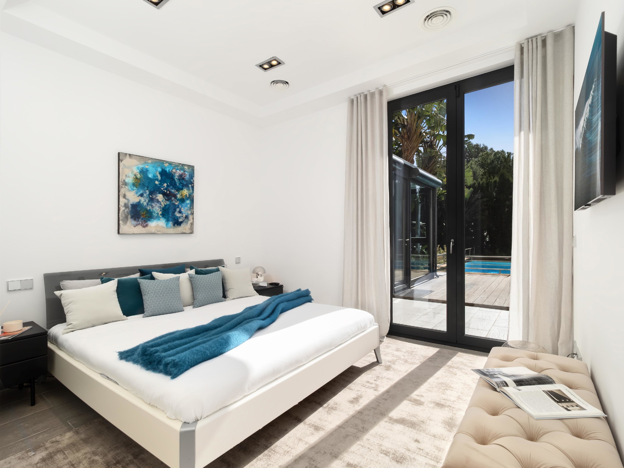 Elegant Summer villa with views to the Malgrats Islands-12