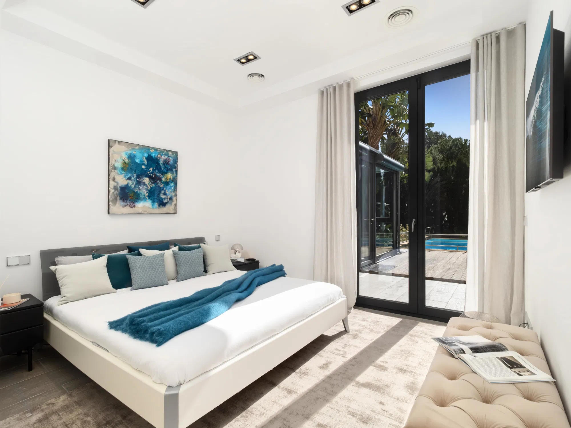 Elegant Summer villa with views to the Malgrats Islands-12