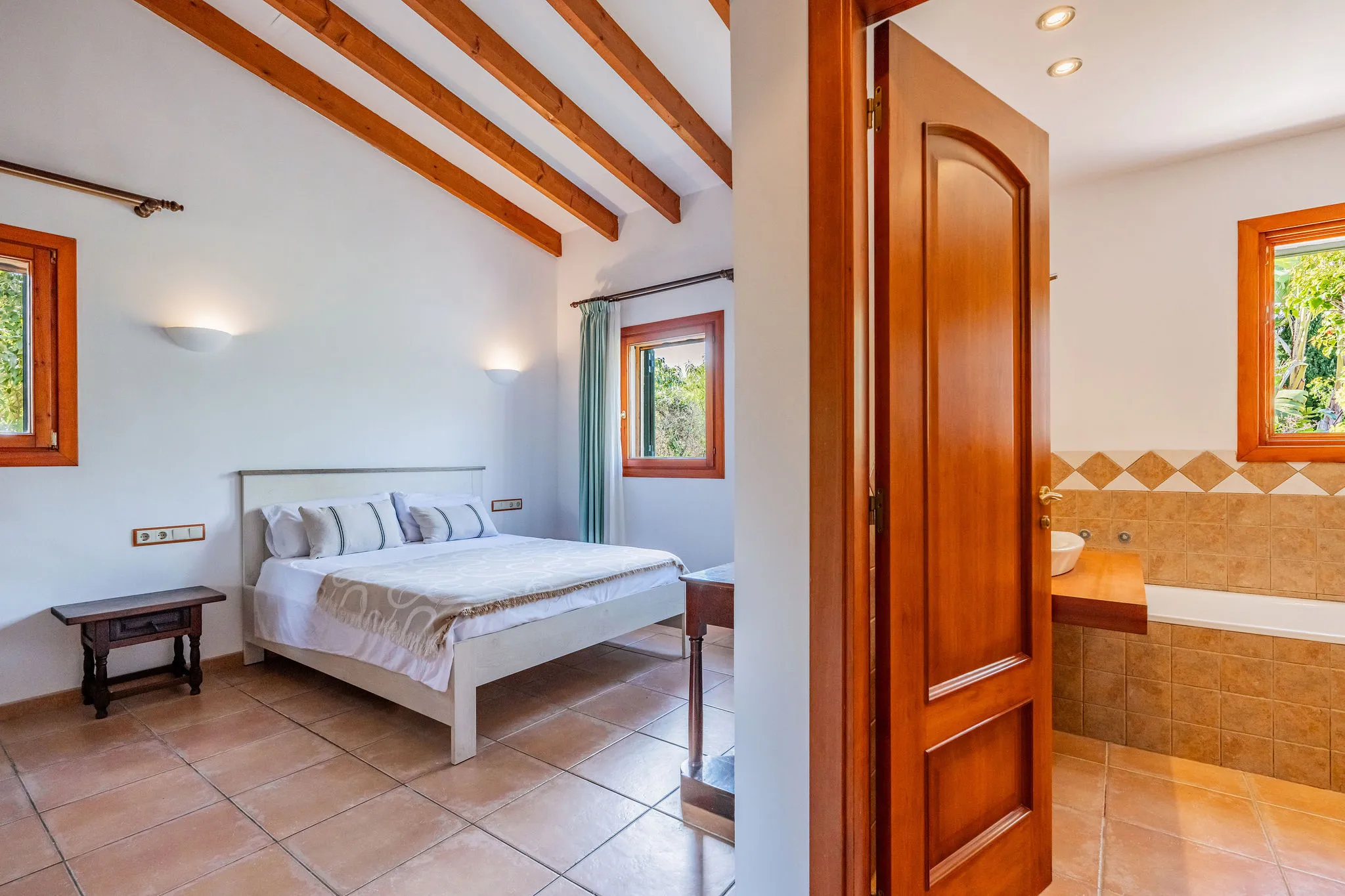 Acollidora vila amb llicència de lloguer vacacional, Crestatx, Sa Pobla-11