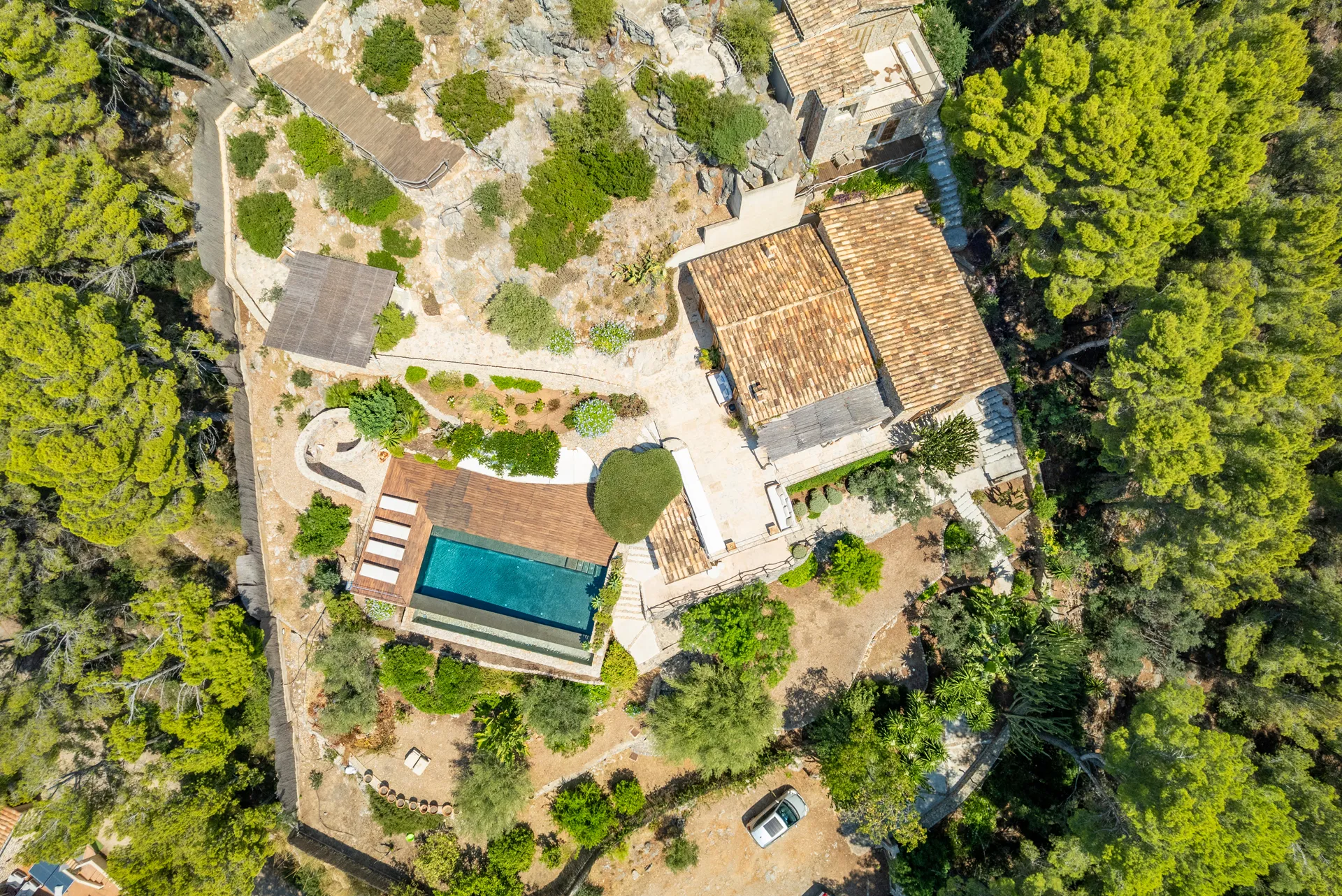 VILLA MED PANORAMISK UTSYN ÖVER HAVET I BENS D'AVALL - Tillfällig uthyrning-25