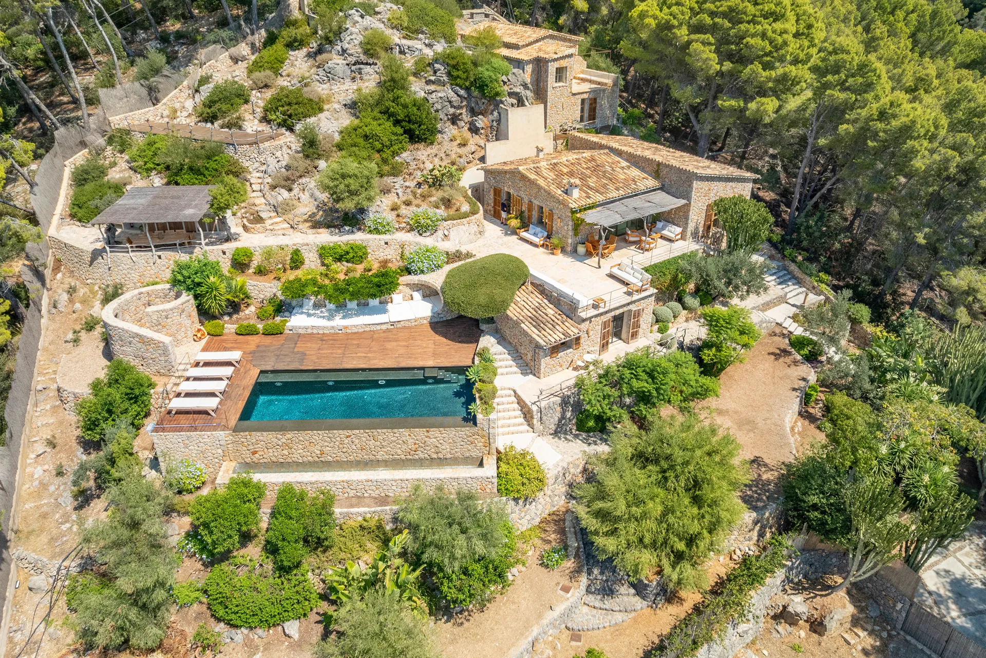 VILLA AVEC VUES PANORAMIQUES SUR LA MER À BENS D'AVALL - Location temporaire-1