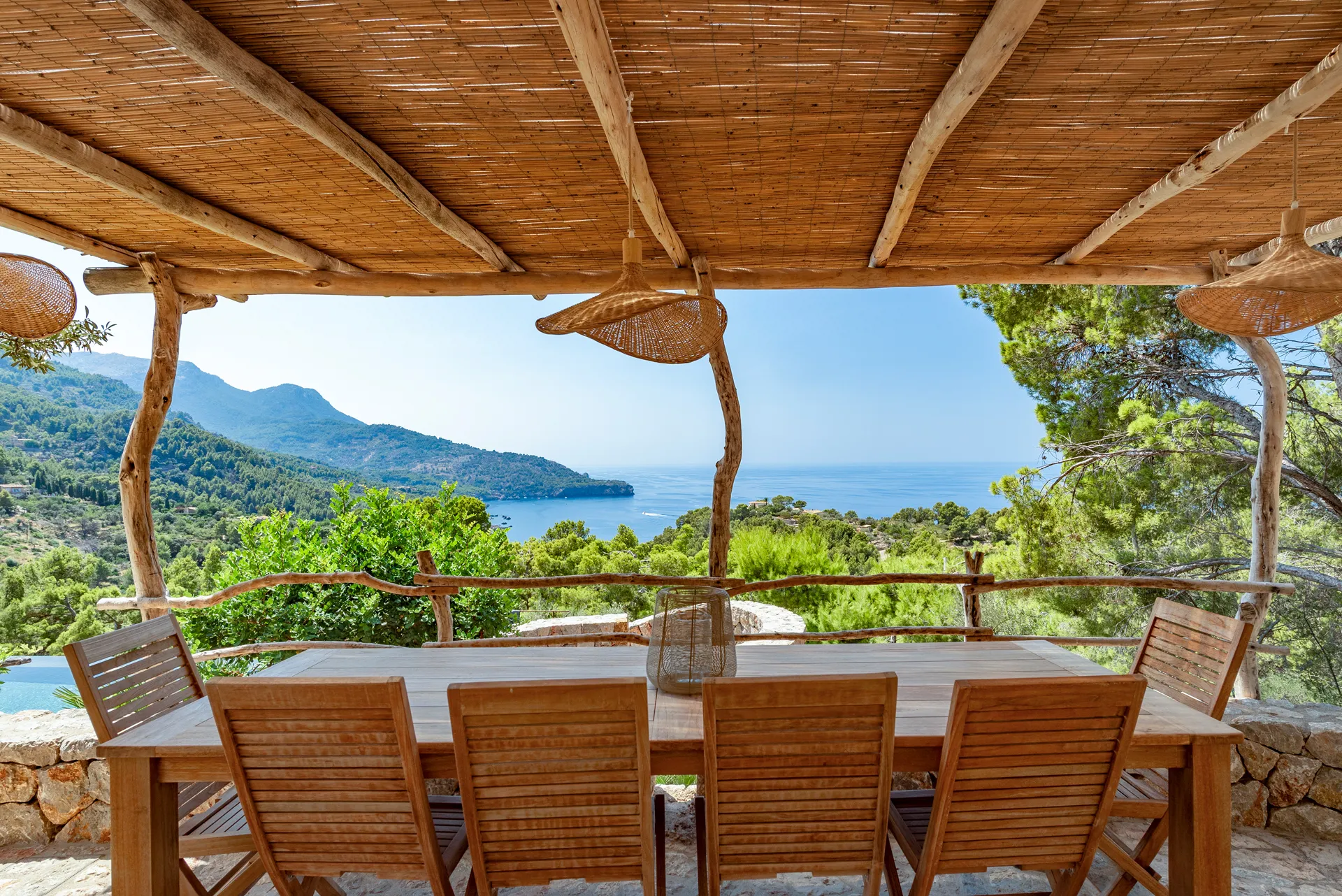 VILLA AVEC VUES PANORAMIQUES SUR LA MER À BENS D'AVALL - Location temporaire-5