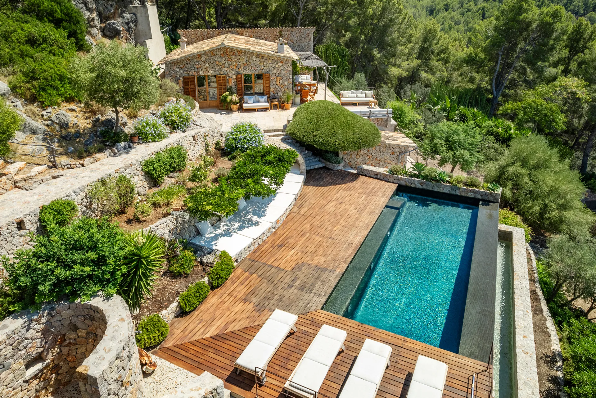 VILLA AVEC VUES PANORAMIQUES SUR LA MER À BENS D'AVALL - Location temporaire-3