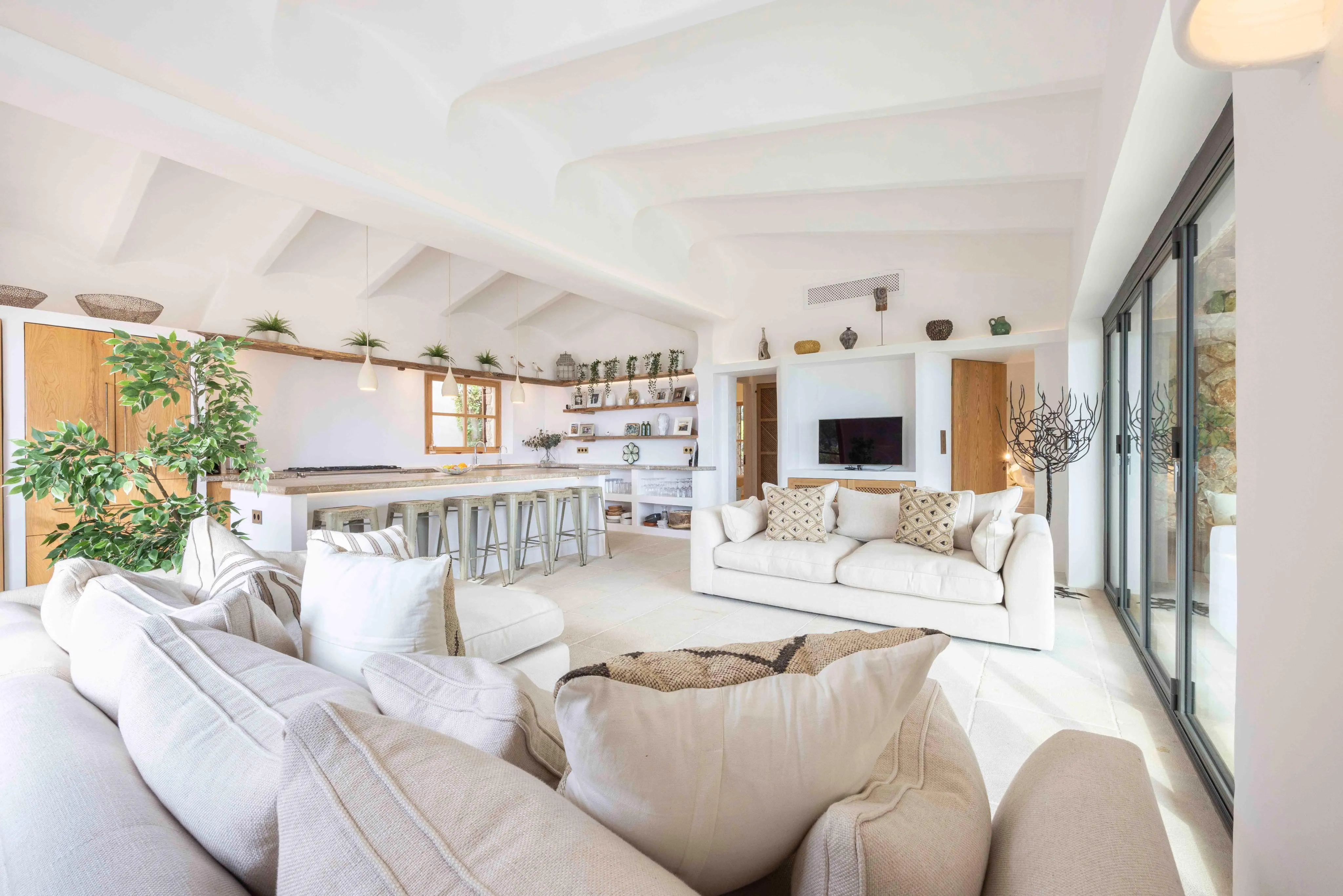 VILLA AVEC VUES PANORAMIQUES SUR LA MER À BENS D'AVALL - Location temporaire-16