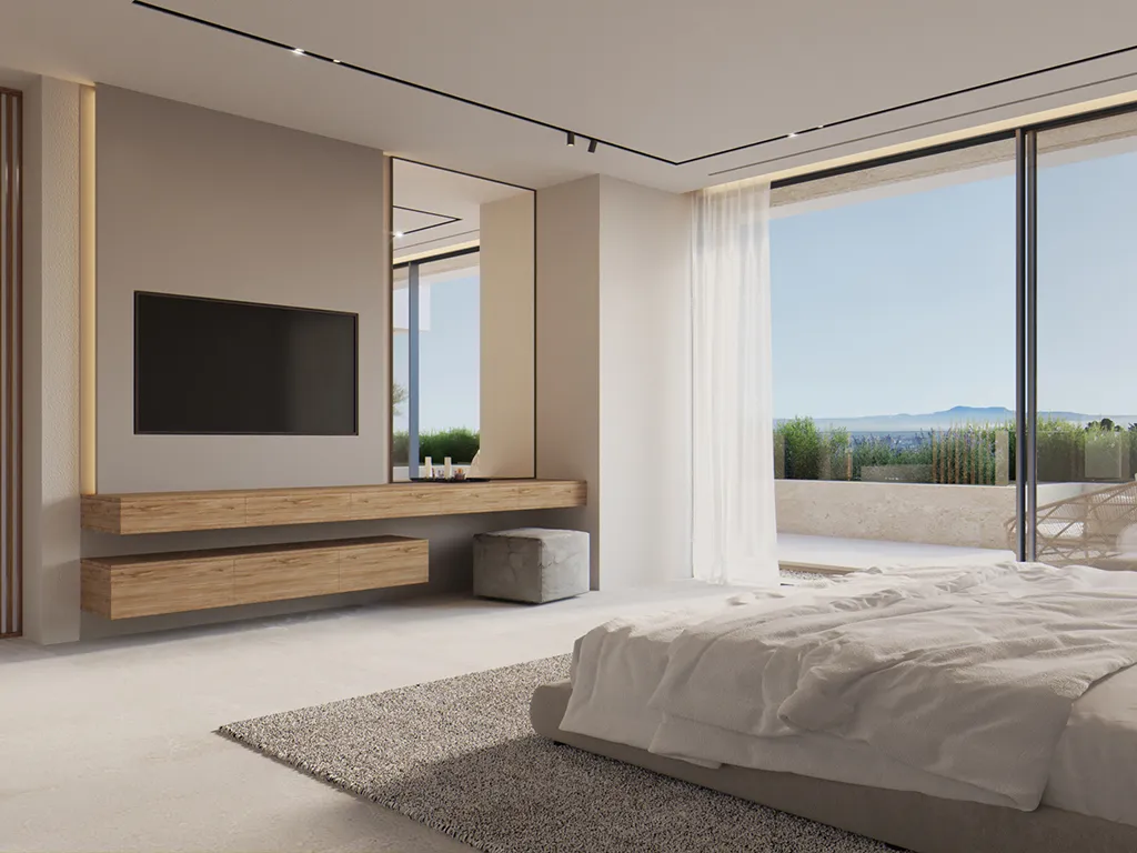 Excellent terrain avec permis de construire à Son Vida-9