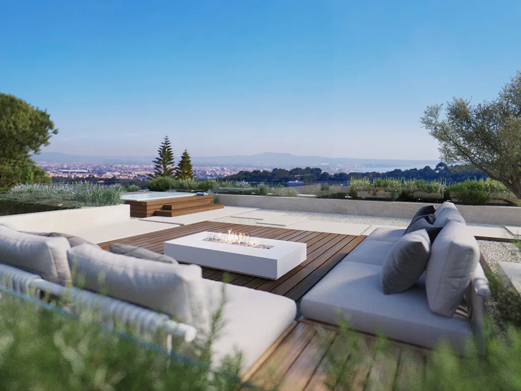 Excellent terrain avec permis de construire à Son Vida-2