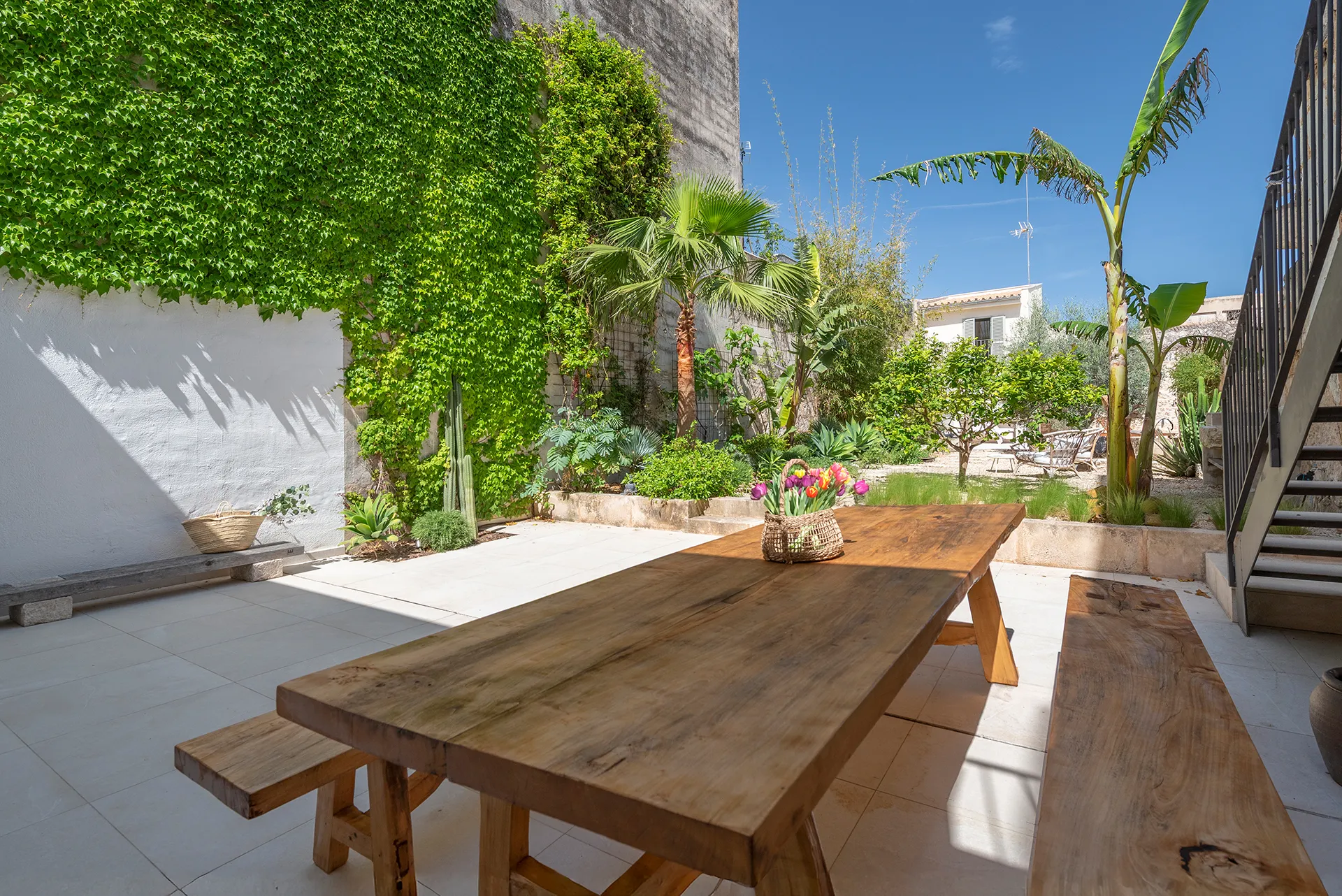 Dorfhaus mit Garten, Pool und Gästehaus im Zentrum von Sa Pobla-4