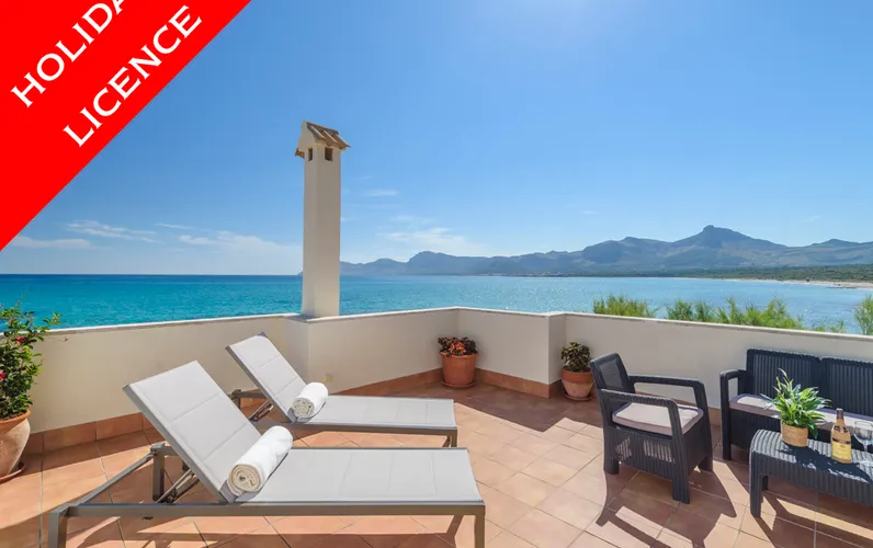 Duplex Penthouse mit Meerblick & Vermietlizenz