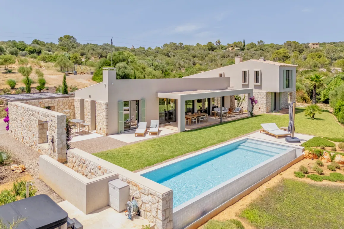 Dream new-build finca with natural stone facade and panoramic views near Son Carrió-20