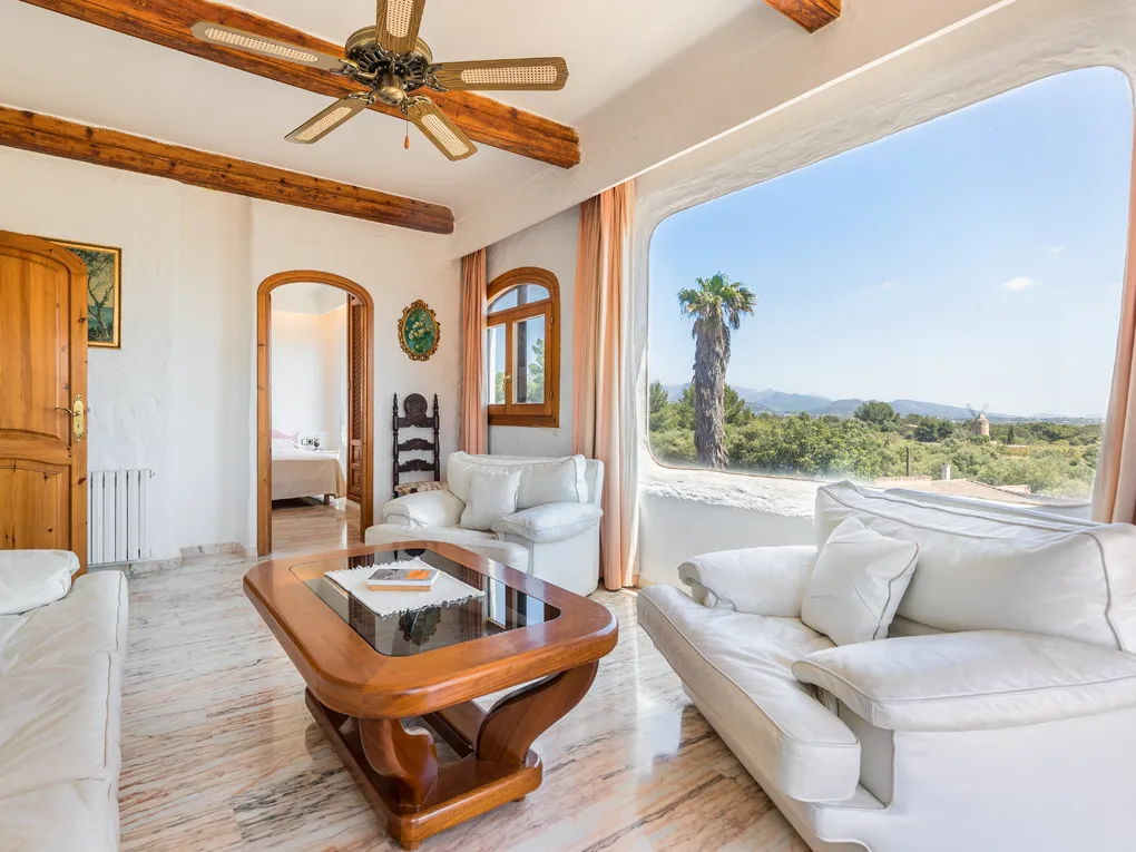 Finca avec vue sur Palma et les montagnes de Tramuntana-6