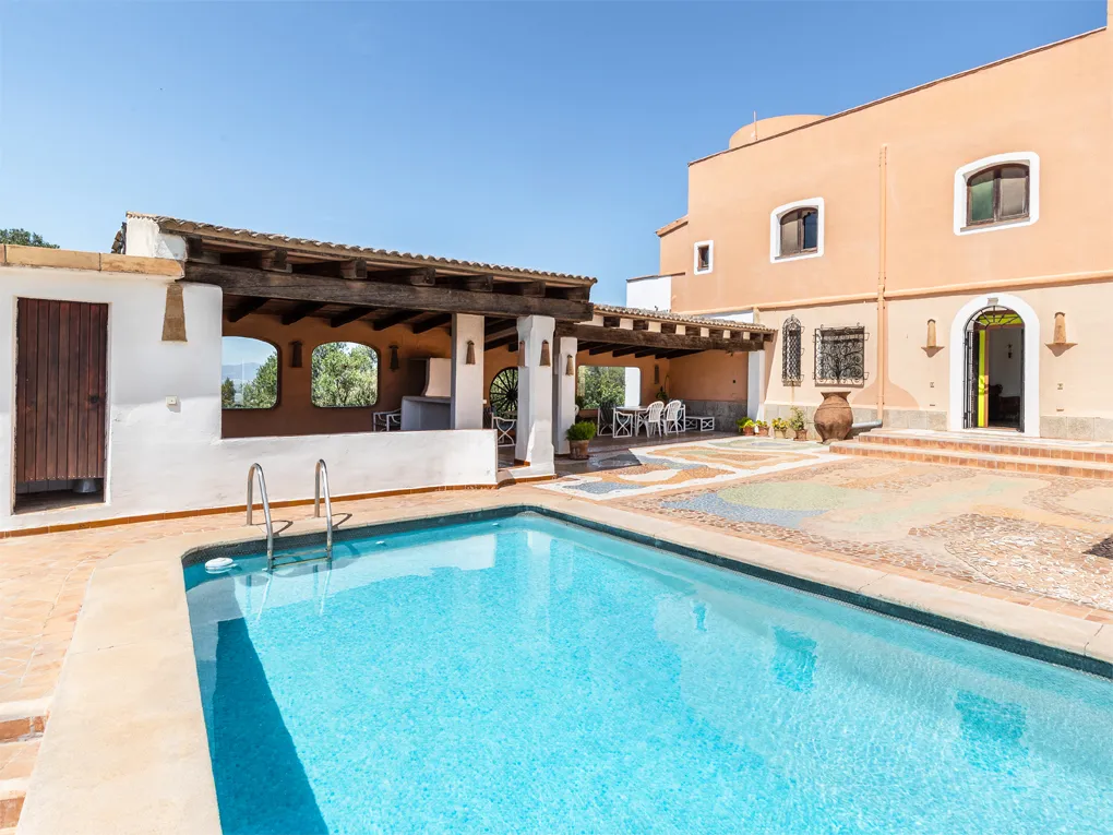 Finca avec vue sur Palma et les montagnes de Tramuntana-3