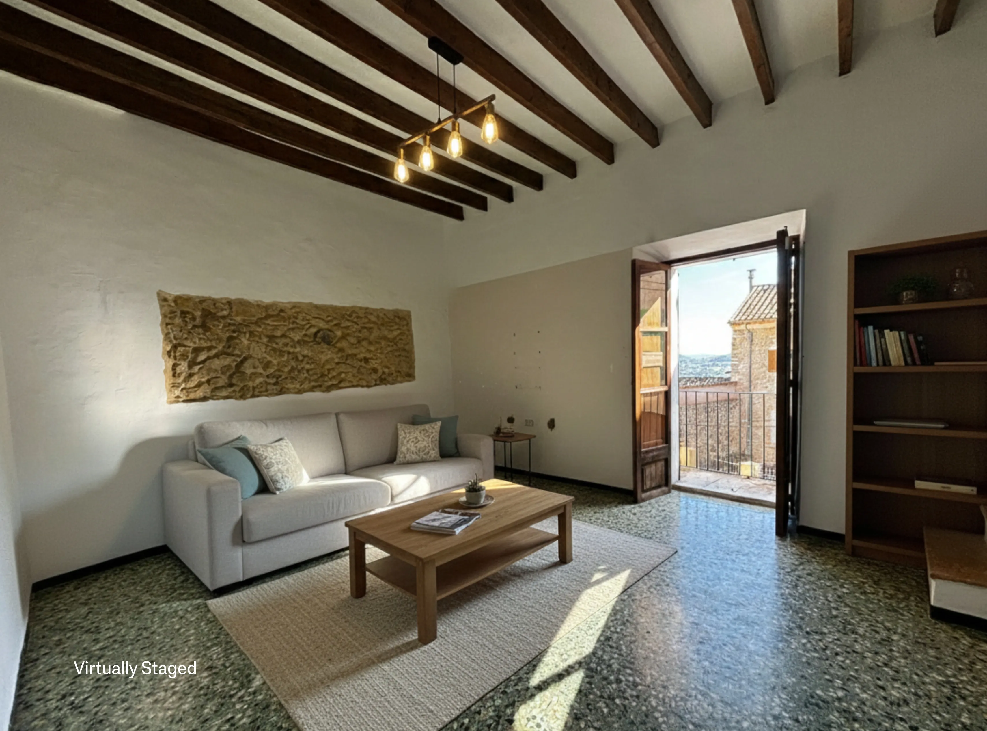 Charmigt byhus med panoramautsikt ända bort till Alcudia-bukten-2