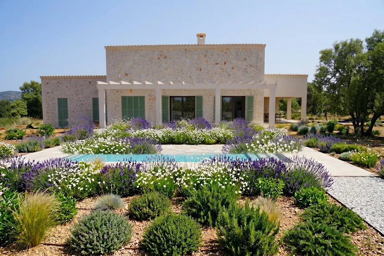 Ebenerdige Finca in modernem, puristischem Stil-1