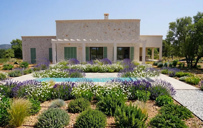 Одноэтажная финка в современном пуристическом стиле