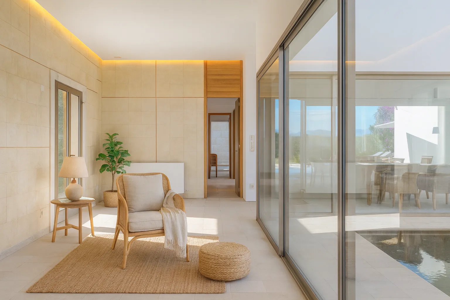 Minimalistisk finca i María de la Salut-4