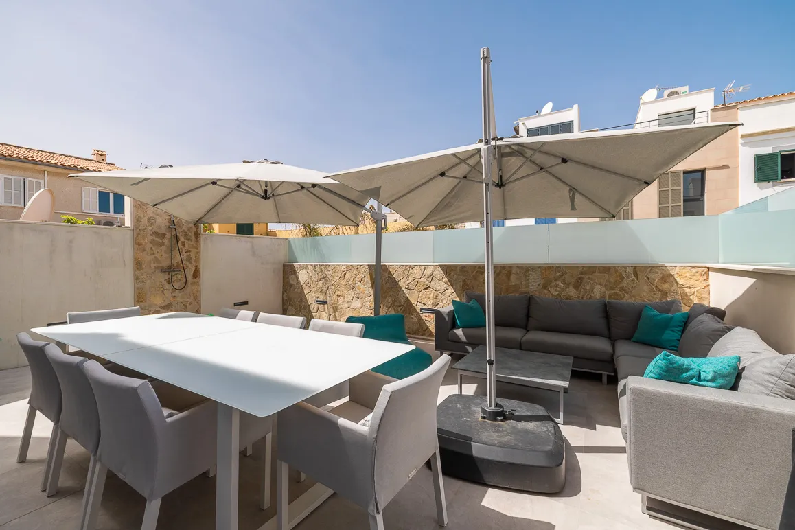 Radhus nära stranden med jacuzzi och garage-14