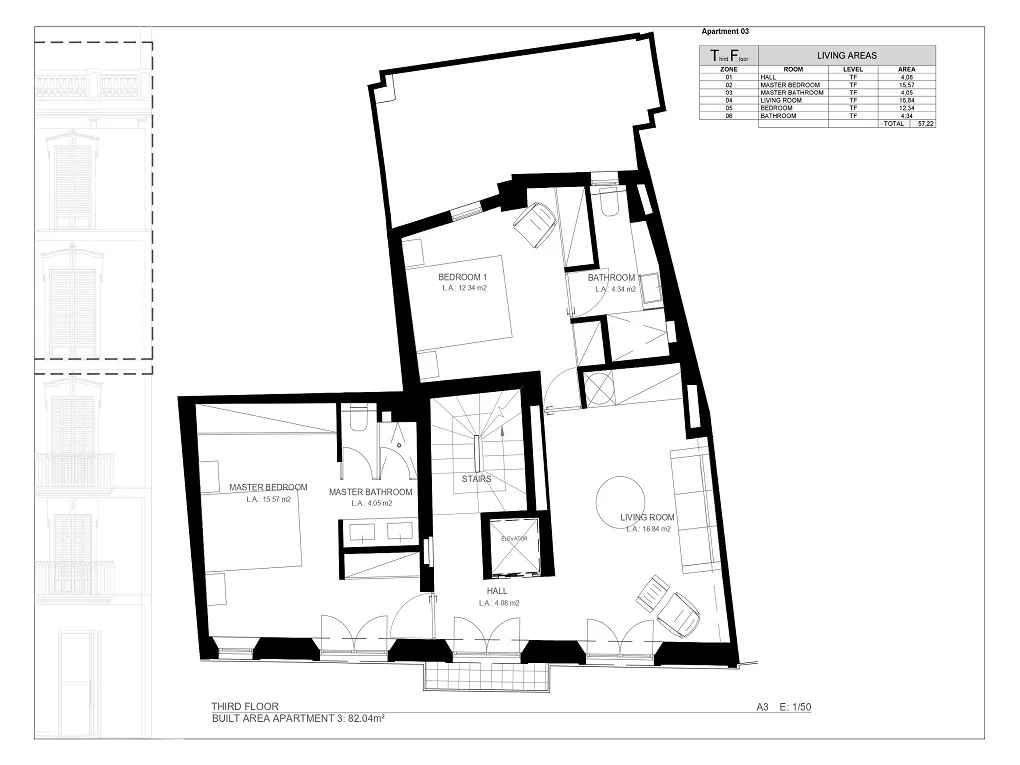 Uniek, elegant penthouse met dakterras en prachtig uitzicht-20