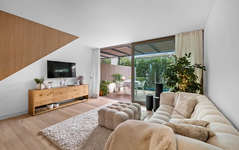 Duplex de jardin exclusif avec piscine privée à La Bonanova