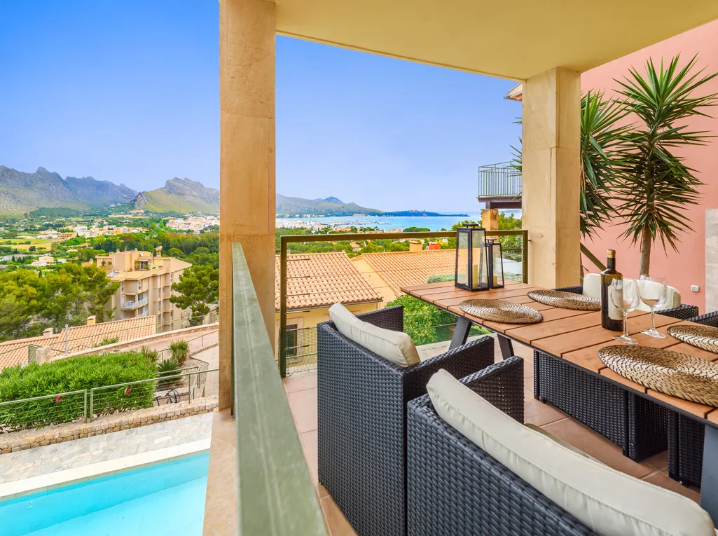 Fabelagtig dobbeltvilla med havudsigt. Puerto Pollensa-8