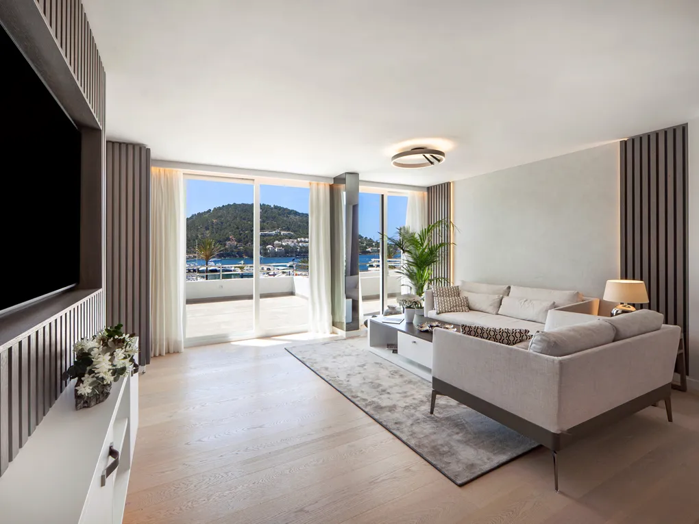 Àtic de luxe totalment reformat amb espectaculars vistes al port a Port Andratx-2