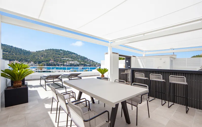 Fully renovated luxury penthouse with spectacular harbour views in Port Andratx