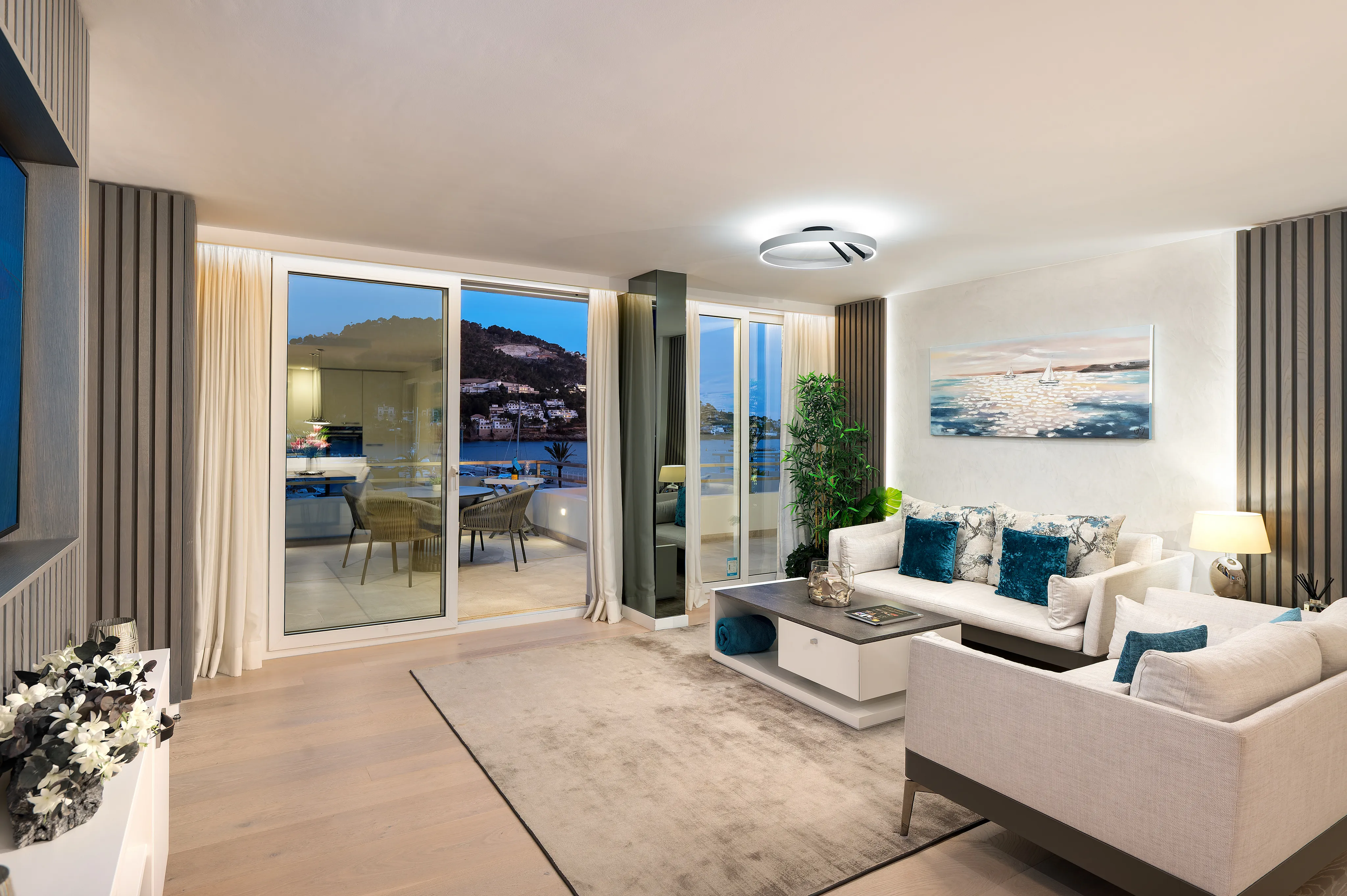 Ático de lujo totalmente reformado con espectaculares vistas al puerto en Port Andratx-18