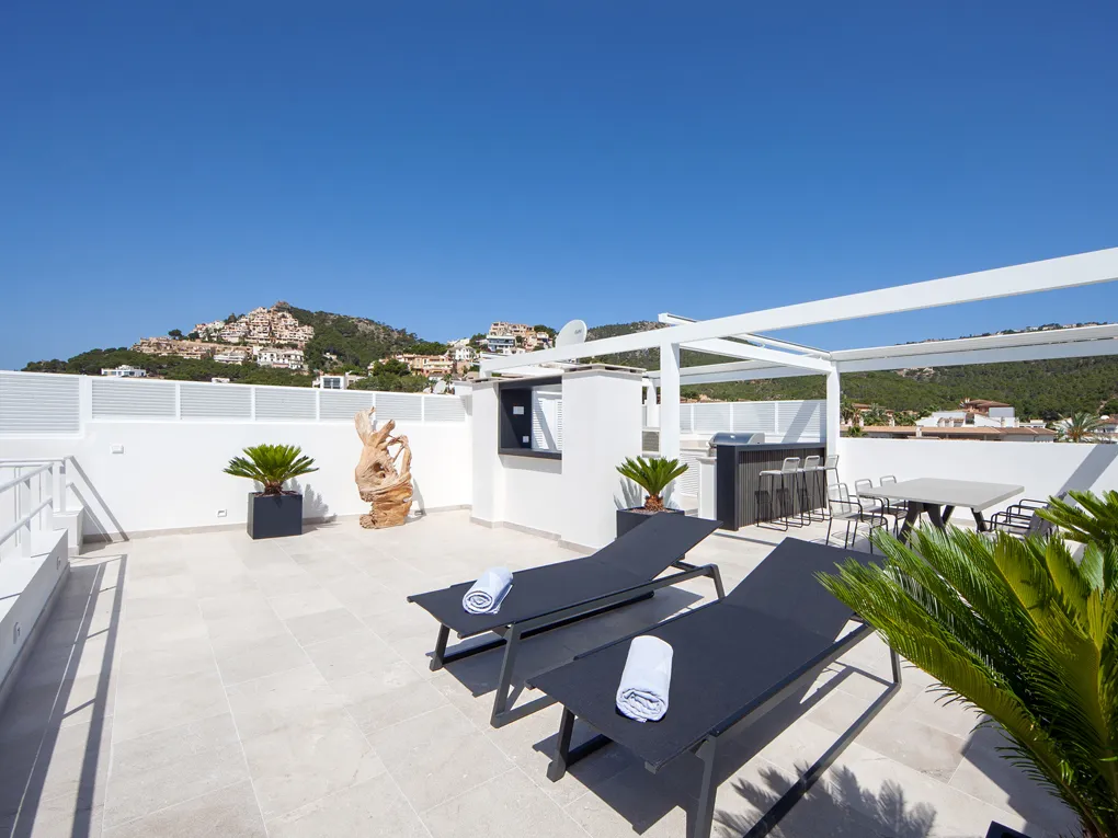 Àtic de luxe totalment reformat amb espectaculars vistes al port a Port Andratx-7