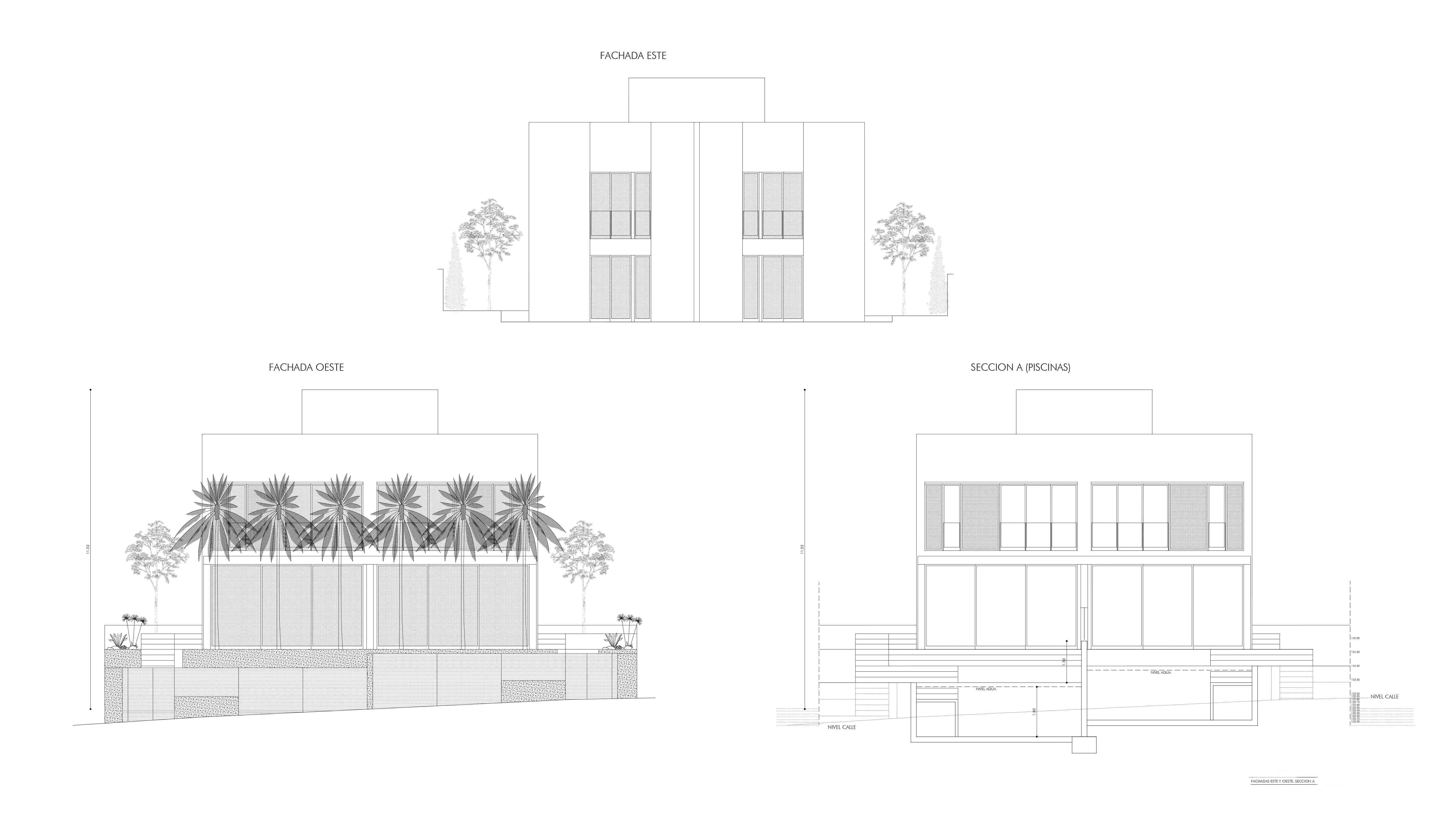 Nowy projekt budowlany: Nowoczesny dom w zabudowie bliźniaczej z częściowym widokiem na morze w Bahia Azul-12
