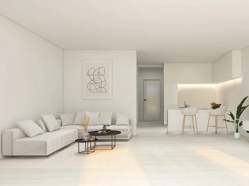 Progetto di nuova costruzione: moderna casa bifamiliare con vista parziale sul mare a Bahia Azul-5