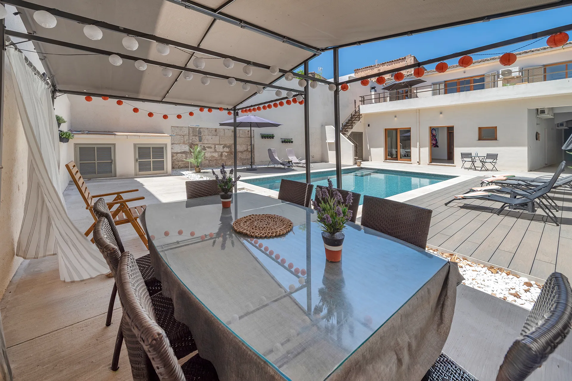 Amplia casa familiar con piscina privada y grandes terrazas en Sa Pobla-14