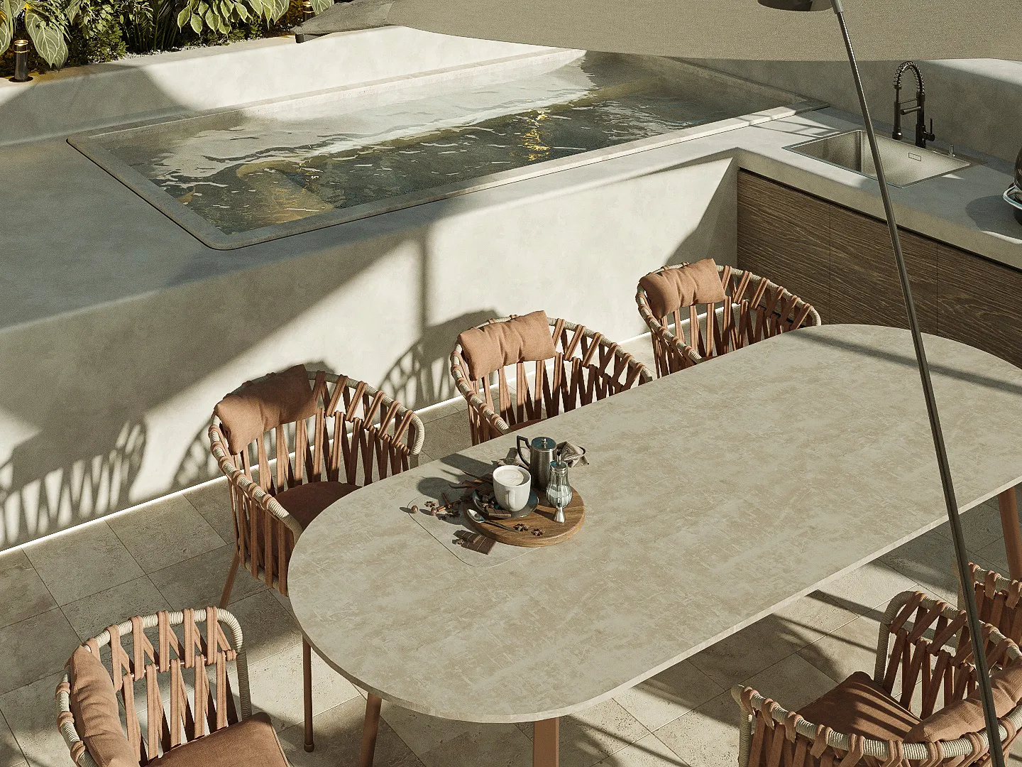 Photo inspiration: Fresh Look at Exclusive New Build Penthouse With Private Rooftop Terrace And
