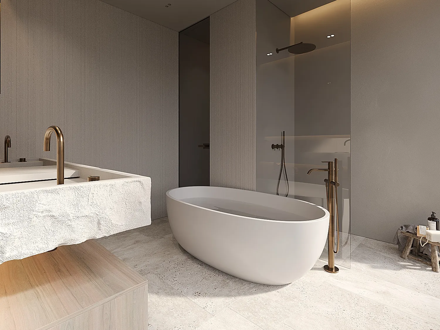 Ekskluzywny, nowo wybudowany penthouse z prywatnym tarasem na dachu i zapierającym dech w piersiach widokiem na morze-11