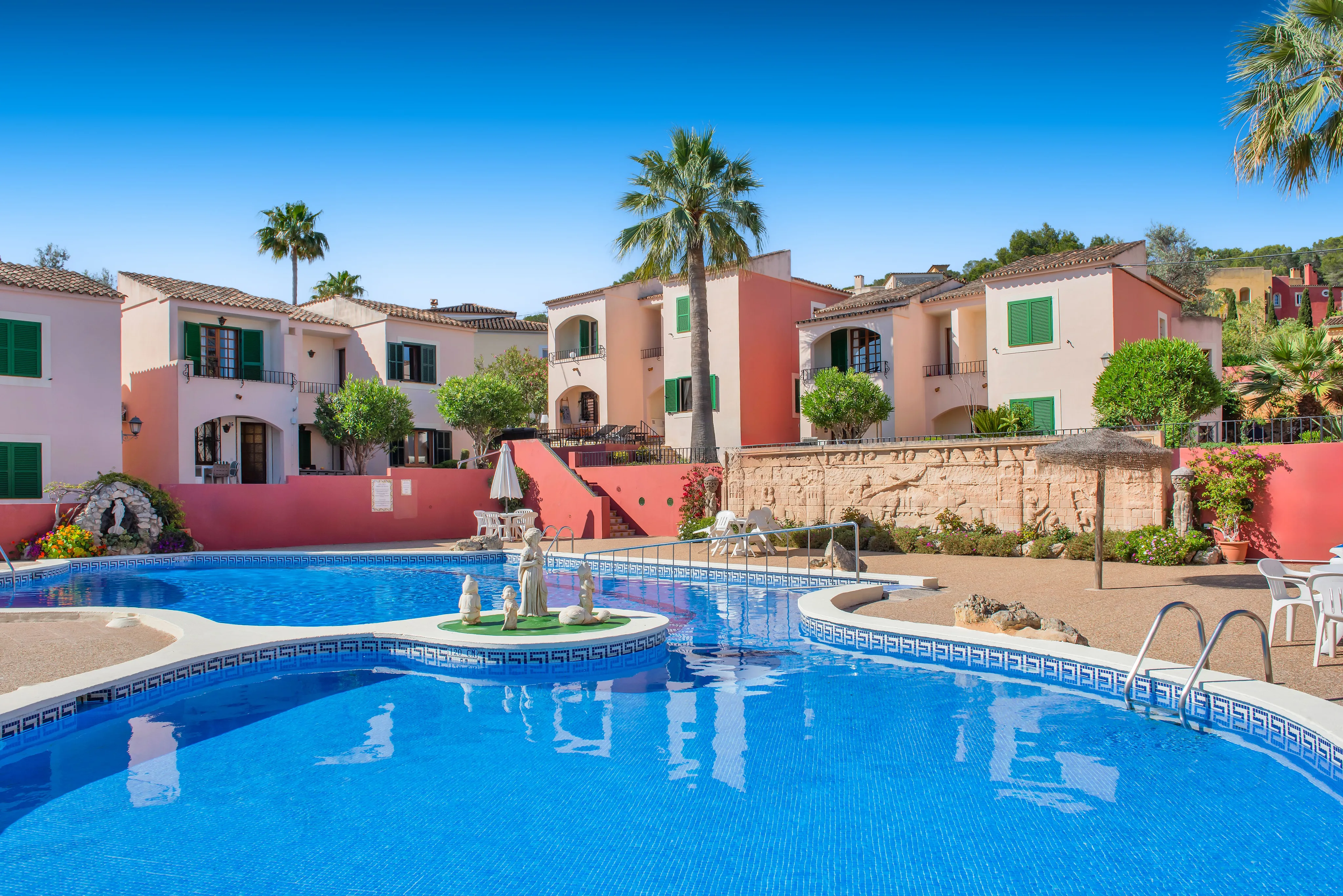 Middelhavs-casita kun 3 minutters gang fra stranden i Santa Ponsa-11