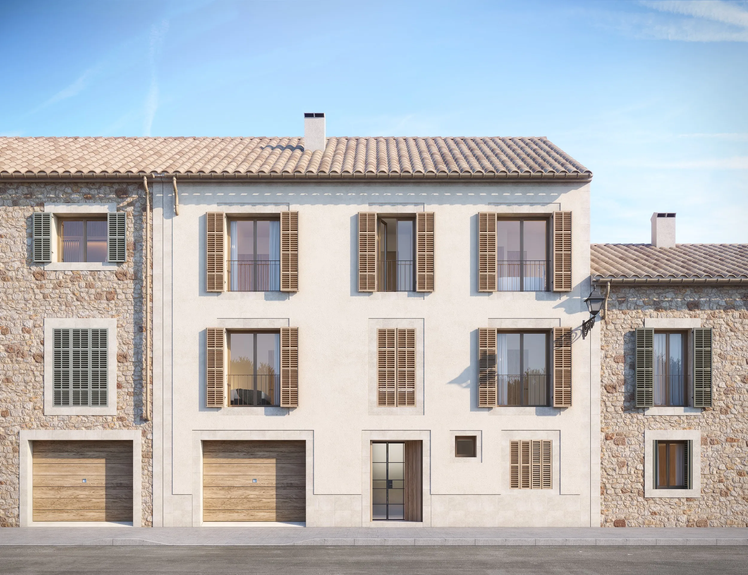 Nieuwbouw herenhuis met lift in Santanyí-6