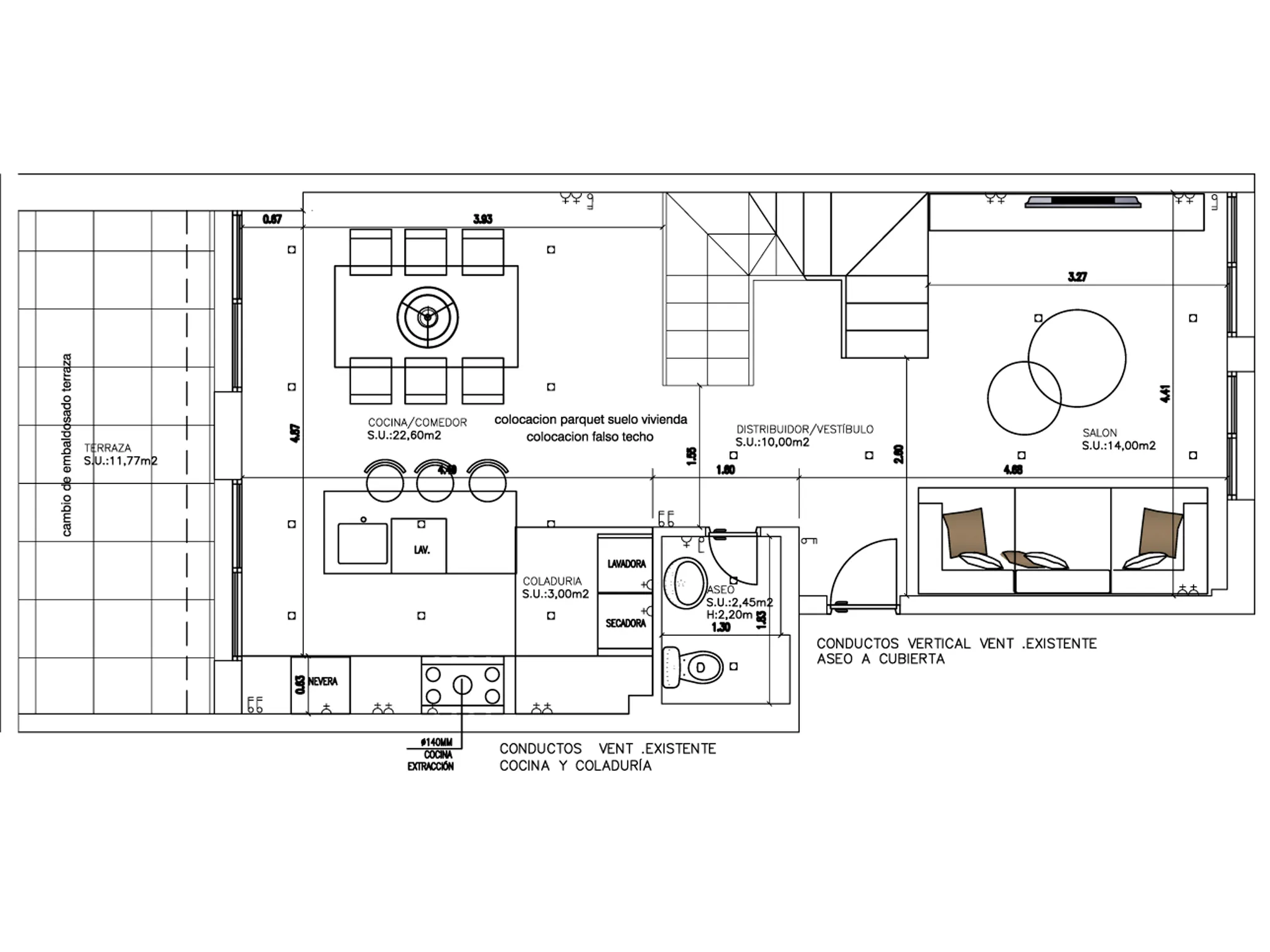 Splendido attico triplex con spettacolare vista sul mare-18