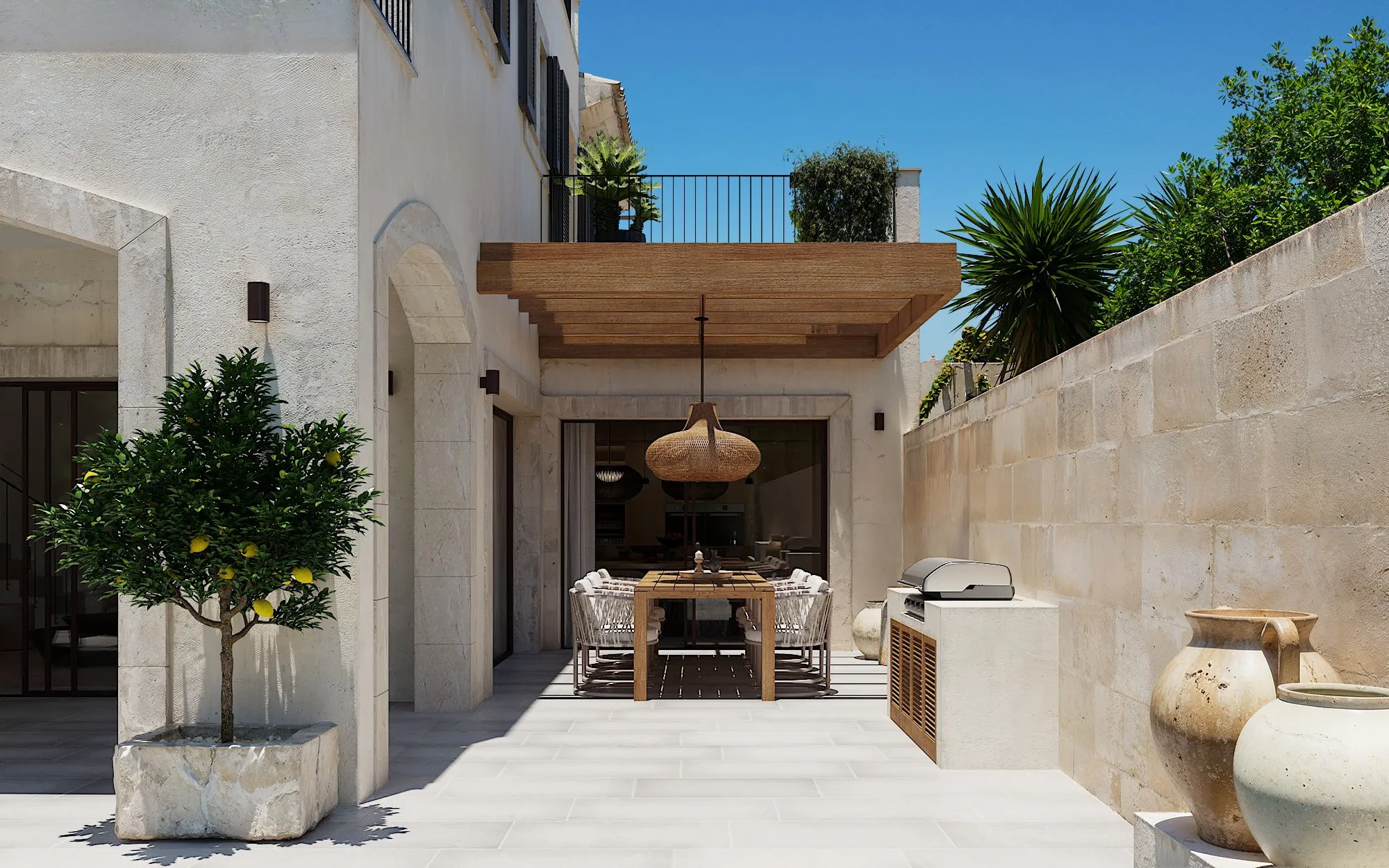 Modern Newly Built Townhouse with Mediterranean Charm-9