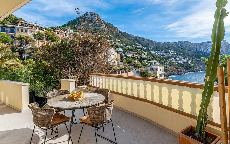 Havelejlighed med havudsigt